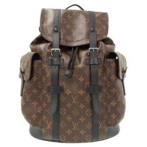 Louis Vuitton Monogram Macassar Christopher Backpack